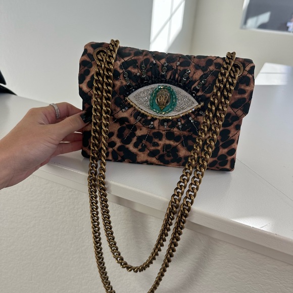 Kurt Geiger London Mini Kensington Eye Quilted Cross Body Bag - Picture 2 of 5